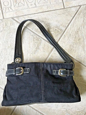 Tommy Hilfiger Bolso de Hombro Hobo Negro Mediano Cartera Foto 1 de 4