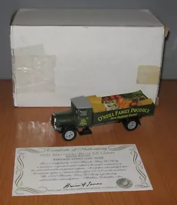 Camión Matchbox Anteryear YY032A/SA Mercedes Benz L5 O'Neill Family Produce - Imagen 1 de 3