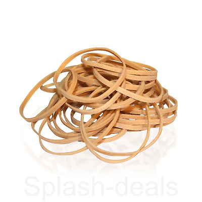 Elastic Rubber Bands Natural All Sizes - No 10 18 32 65 Assorted Bag - 18 Sizes • 1.18£