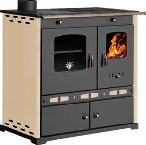 Cucina Stufa a Legna con Forno Ghisa Top - Perfect Lux Eco- 7kw EcoDesign 2022 - Afbeelding 1 van 6