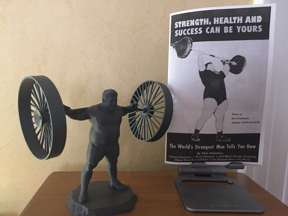 Powerlifting Bodybuilding Paul Anderson Strength Health And Success Rare Booklet - Image 1 of 1