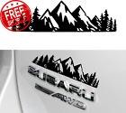 Vinyl Snow Mountain Tree Decal Sticker, Trunk Logo Decal Sticker, Car Exterior A