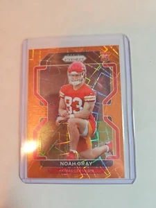 2021 Prizm Noah Gray Orange Lazer #418 - Picture 1 of 2