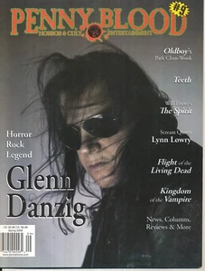 REVISTA PENNY BLOOD #9 LEYENDA DEL ROCK DE TERROR GLENN DANZIG (BUEN ESTADO) - Imagen 1 de 1