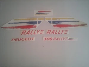 KIT COMPLET, Stickers autocollants Peugeot 308 RALLYE - Imagen 1 de 1