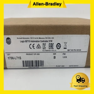 1756-L71S New AB 1756 L71S Ser B GuardLogix Automation Controller 1756L71S - Picture 1 of 5