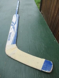 VINTAGE Wooden 57" Long Hockey Stick Goalie REEBOK 6K - Picture 1 of 6