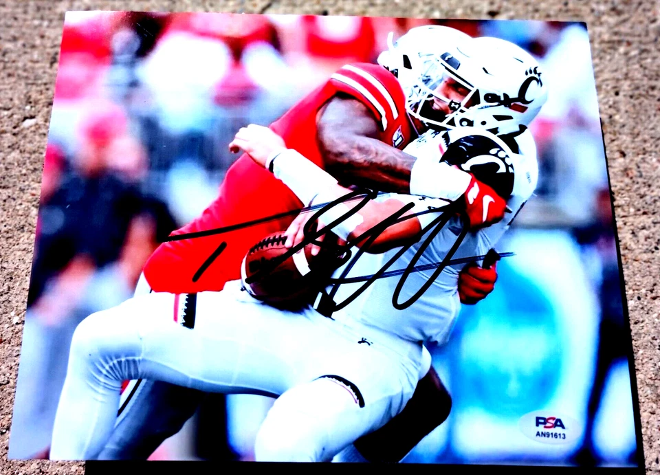 TYREKE SMITH Ohio State Buckeyes SIGNED 8x10 Photo PSA COA CARDINALS - Image 1 of 1
