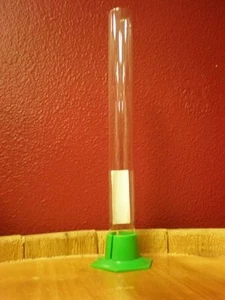 Tarro de prueba de hidrómetro de vidrio de 12", tubo de ensayo de hidrómetro de vidrio, tubo de ensayo de vidrio - Imagen 1 de 1