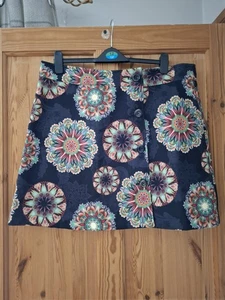 Joe Browns Black Patterned Button Front Detail Skirt Size 18 Bnwot - Picture 1 of 4