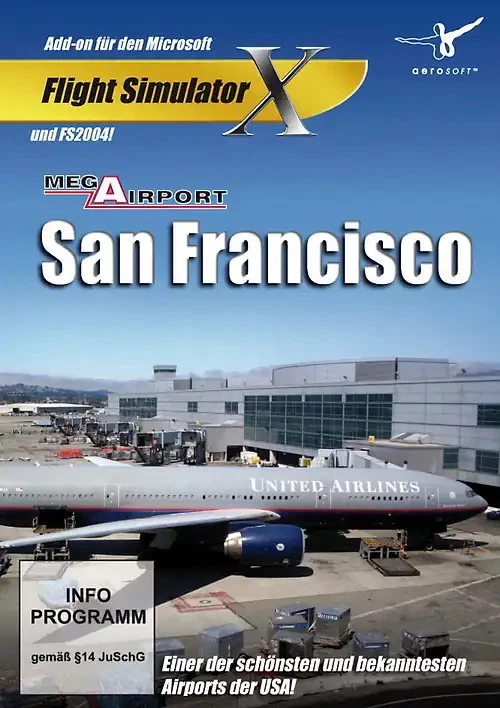 Flight Simulator X - Mega Airport San Francisco (Add-On) - Bild 1 von 1