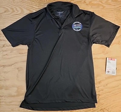 Camisa Polo Survivors of Blue Suicide Logo Negra Ligera Tru-Spec Para Hombres Grande Foto 1 de 4