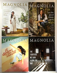 Lot Of 4 Magnolia Journal Magazine Issues Bundle Joanna Gaines Lot (19,22,23,24) - Picture 1 of 2