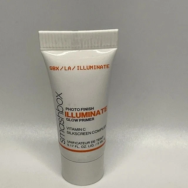 Smashbox Photo Finish Illuminate Glow Primer (0.17oz/5ml) Travel Sample Size