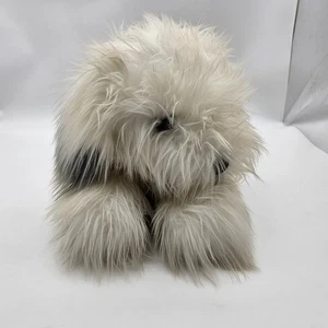 FAO Schwarz Antiguo Inglés Pastor Peluche Cachorro Perro 22" X 14" Peludo Esponjoso - Imagen 1 de 6