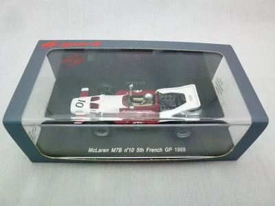 Modelo diecast Spark 1:43 F1 McLaren M7B #10 Vic Elford 5º GP de Francia 1969 S3127 Foto 1 de 4