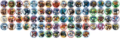 Skylanders Trap Team All characters  NFC Coins – buy 4 get one free! (read dsc) - Image 1 of 3