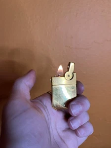Mini encendedor dorado vintage ASR - Imagen 1 de 4