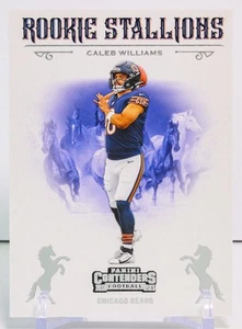2024 Panini Contenders Caleb Williams Rookie Stallions #1 Chicago Bears - Picture 1 of 2