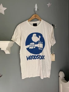 Retro Brand NWT Woodstock 100% Cotton T Shirt Unisex Adult S - Picture 1 of 6