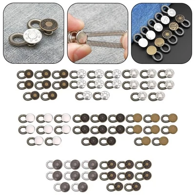 Frühlingsschnalle Atme Bequem Atmen Dehnbar Einstellbar Für Hosen Geld Sparen - Image 1 of 4