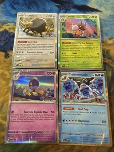 Pokémon TCG Sealed Stellar Crown Prerelease Kits - Complete Art Set of 4! - Picture 1 of 1
