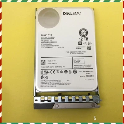 M1C0T 0M1C0T DELL 12TB 7.2K SAS 12Gb/s 3.5" 512e HDD Hard Drive 14/15/16G KIT - Image 1 of 4