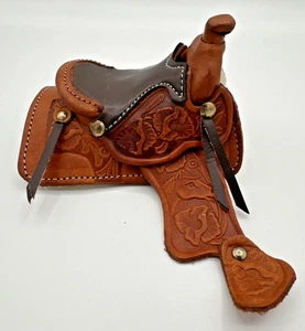 Montana Salesman muestra juguete silla Western años 70 - Imagen 1 de 12