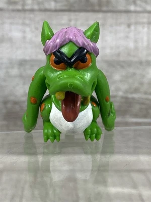 Applause 1987 Vintage Rubber Monster Green Finger Puppet Halloween Gremlin Toy - Image 1 of 4