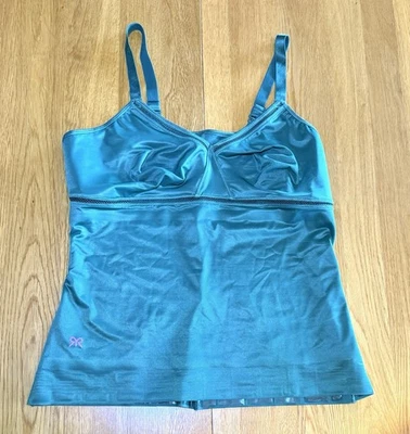 Ruby Ribbon Siren Shaping Cami Kelly Green Size 42 Style 1906 Adjustable Straps - Image 1 of 4