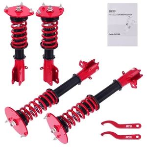 Full Coilover Struts Suspension Kit For Dodge Neon SRT-4 Sedan 4D 2003-2005 - Picture 1 of 14
