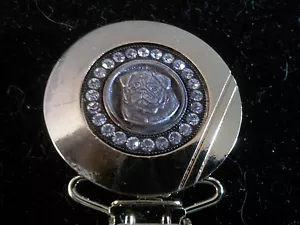 Dog Show Exhibitor Number Clip Holder - Pug (Diamonte) - Picture 1 of 2