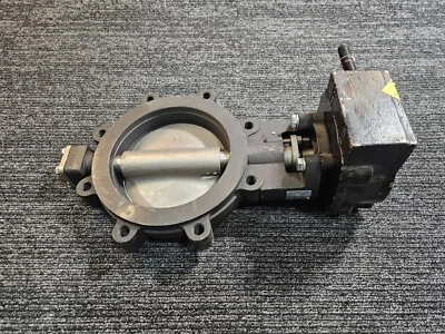 Válvula Milwaukee Válvula de mariposa de 8 pulgadas WCB Cuerpo de acero al carbono 150 LUG HP1LCS4213 Foto 1 de 4