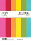 Simple Stories Dwustronna podkładka papierowa 6"X8" 24 / Pkg - Color Vibe Brights SCV13492