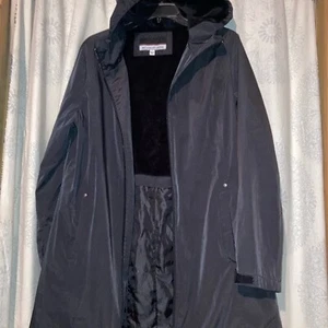 Kc Collections Women's half fleece lined hooded coat jacket size L - Picture 1 of 5