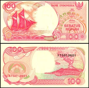 Indonesia 100 Rupiah, 1993, P-127bz, UNC Replacement - Picture 1 of 1