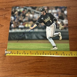 DANSBY SWANSON CUBS BASEBALL HAND SIGNED AUTOGRAPHED 8x10” PHOTOGRAPH NICE - Imagen 1 de 2