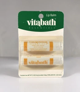 Vitabath Essentials Lip Balm - Honey and Vanilla - .15oz - 2 pack - Picture 1 of 2