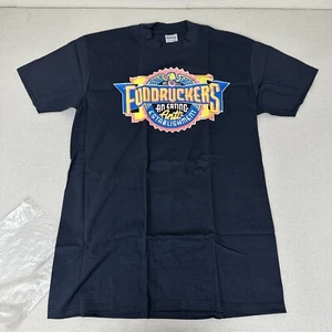 NEW Vintage FUDDRUCKERS T-Shirt An Eating Anti- Establishment Mens Large Black - Picture 1 of 7