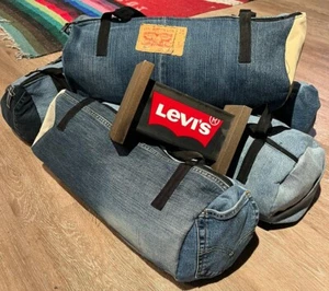 Bolsas de barril vintage Levi's recicladas - con tu comprador personal + un parche gratis - Imagen 1 de 12