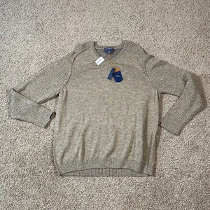 Tommy Bahama Men's Gran Rey Reversible Cotton/Wool V-Neck Sweater 2XL - Picture 1 of 9