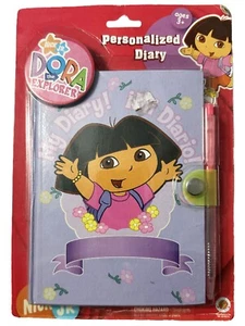DORA THE EXPLORER PERSONALIZED DIARY (1) Nick Jr Secret Notes Boots - Picture 1 of 1