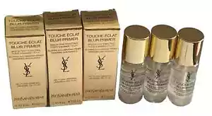 Qty 3 Yves Saint Laurent Touche Eclat Blur Primer .33 oz 10 ml each New In Box - Picture 1 of 10