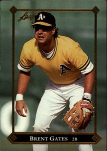 1992 Leaf Gold Rookies #BC2 Brent Gates
