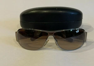 Gafas de sol PRADA unisex, gunmetal y marrón con estuche original - Imagen 1 de 10