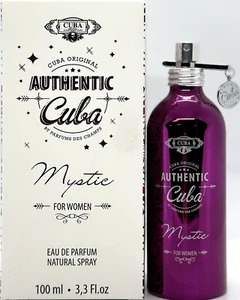 CUBA ORIGINAL AUTHENTIC MYSTIC EAU DE PARFUM SPRAY FOR WOMEN 3.3 Oz / 100 ml - Picture 1 of 8