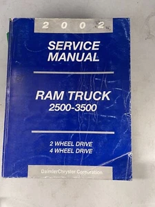 2002 Dodge Ram Truck 2500 3500 Shop Service Repair Manuals & Diagnostic Manuals - Picture 1 of 4