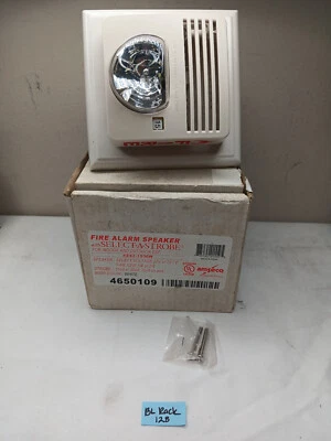 POTTER SSS2-1530W Fire Alarm Speaker w/Select-A-Strobe 4650109 - Image 1 of 4