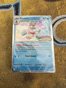 Pokemon SEALED Froslass SVP 117 Twilight Masquerade Build-n-Battle Prerelease - Picture 1 of 2