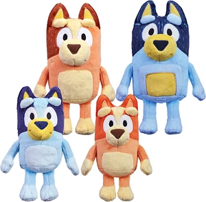 Juego de 4 figuras de felpa familiar Bluey Heeler de 7-8" TOTALMENTE NUEVO ENVÍO RÁPIDO - Imagen 1 de 1